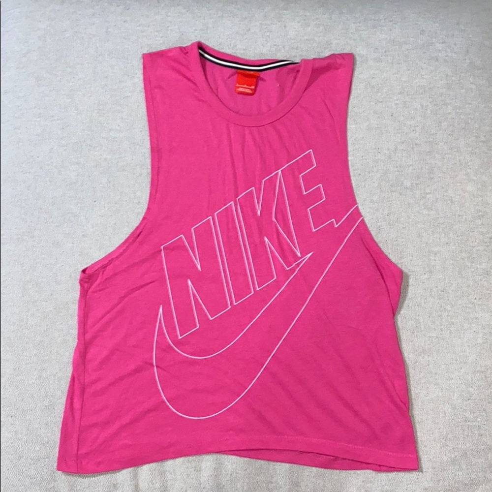 Pink Nike Sleeveless Top